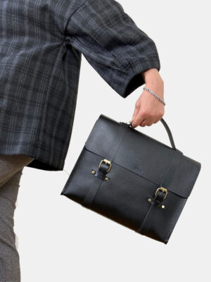 Leather Satchel Bag