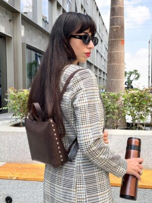 leather backpack for women