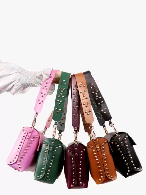 Multi-use Leather crossbody Bag