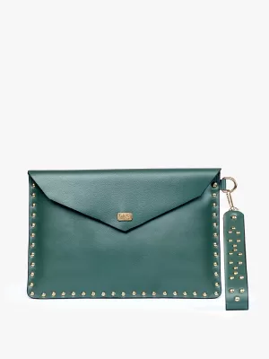 Tayi Classic Leather Clutch