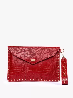 Leather Textured Clutch